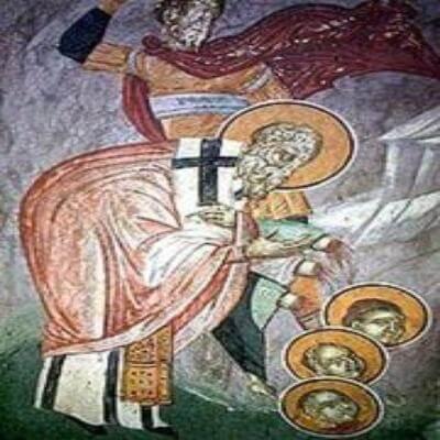 Зарваниця :: Вікно детальніше :: Священномученик Вавила і з ним три Урван, Прілідіан, Епполоній і мама їх Христодула